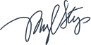 An illustration of a signature.